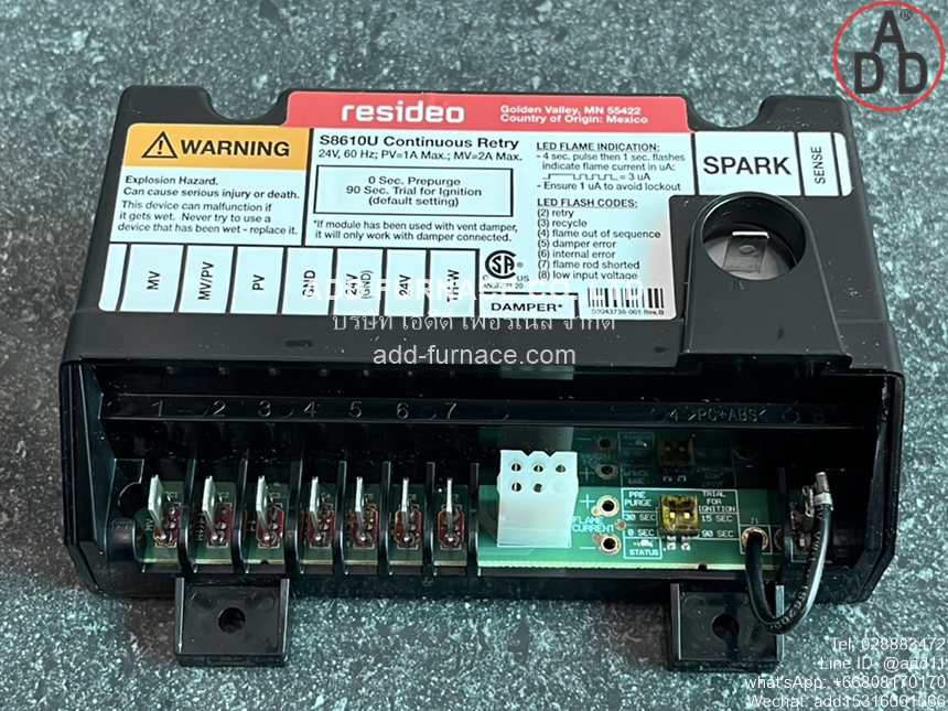 Honeywell S8610U Continuous Retry(15)